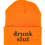 Thumbnail: Drunk Slt Beanie Hat Funny Drinking Embroidered Winter Cap