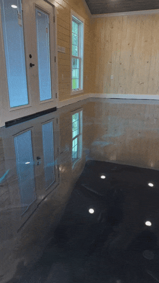 epoxy shine garage polish coating north carolina 1