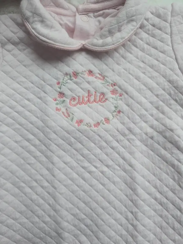 Thumbnail: Mix of 3 Baby bodysuits, 3 to 6 months