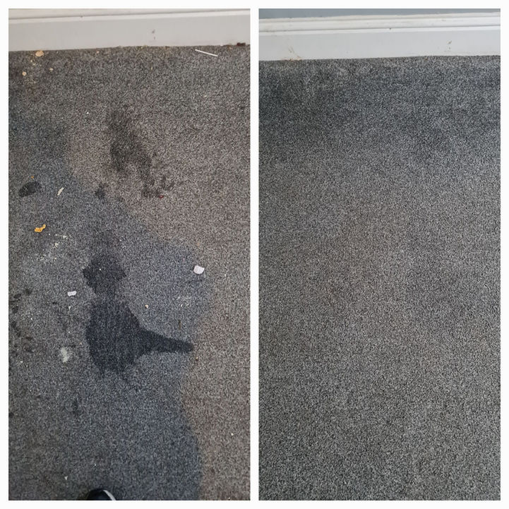 Carpet stains removed by Masons in Durham