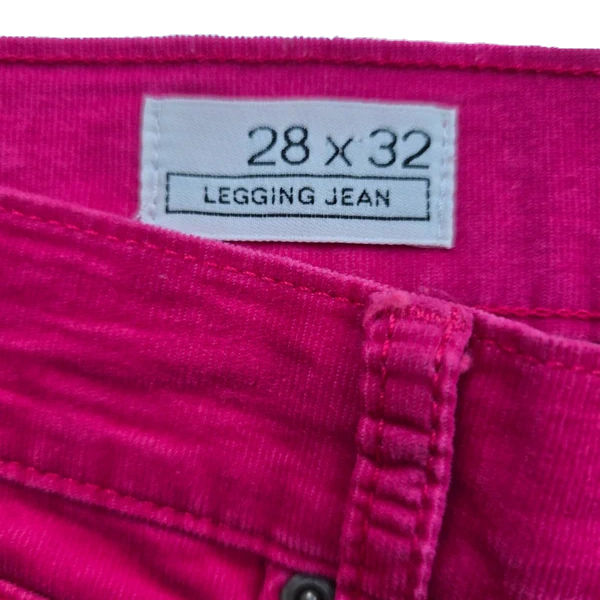 Thumbnail: Gap 1969 hot pink corduroy skinny pants.