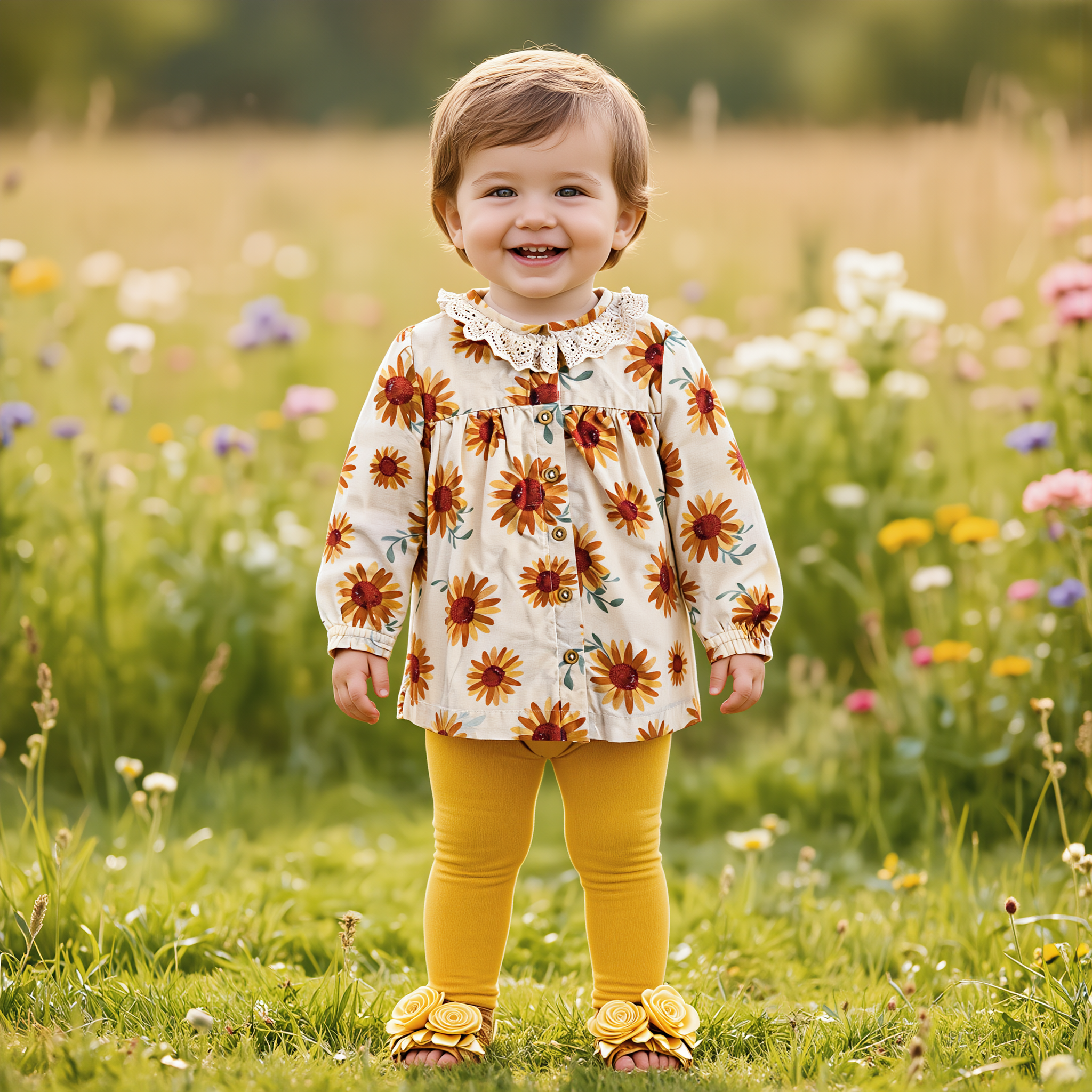 TU baby sunflower dress