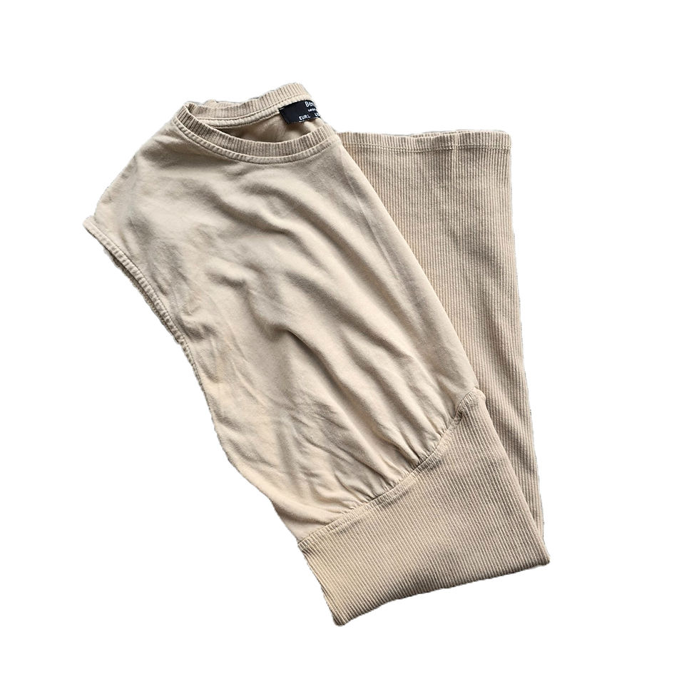 Thumbnail: Bershka cream color mini dress 