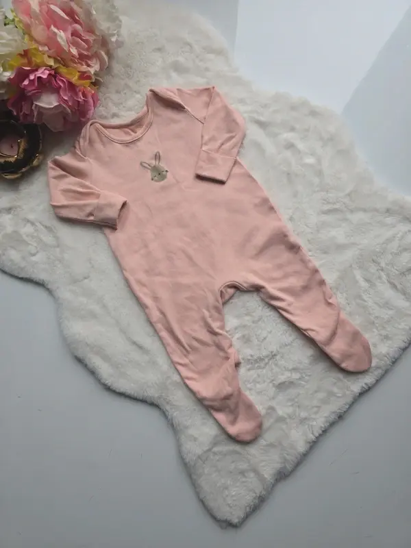Thumbnail: Mix of 3 Baby bodysuits, 3 to 6 months