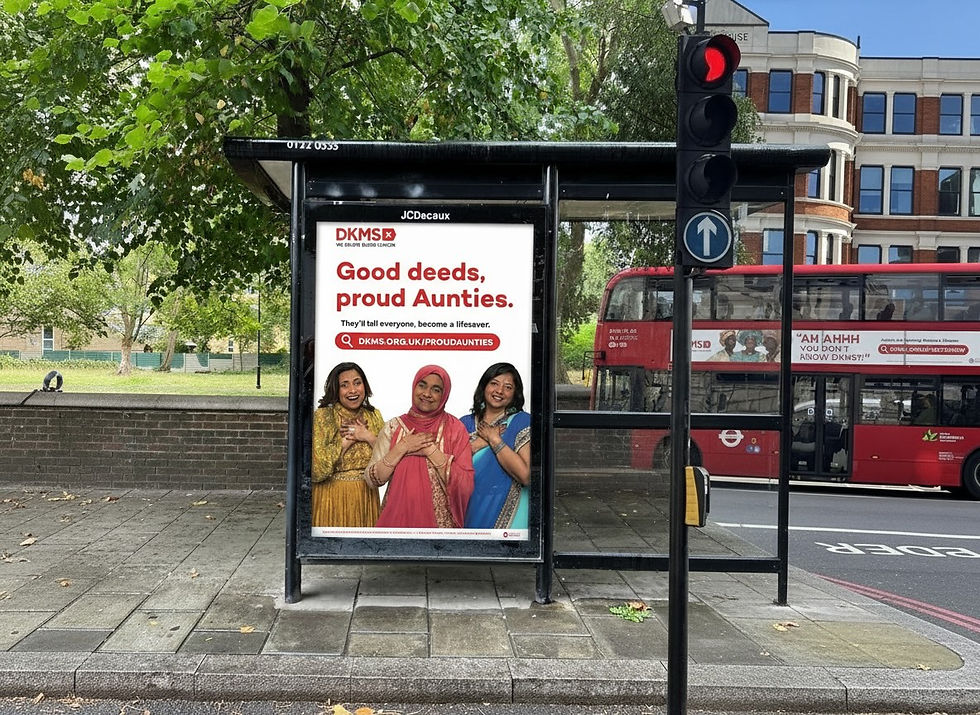 DKMS has launched a new campaign rallying Black and South Asian communities to ‘listen to your Aunties’ and join the stem cell donor register – giving hope to people worldwide with blood cancers or disorders who need a stem cell transplant.