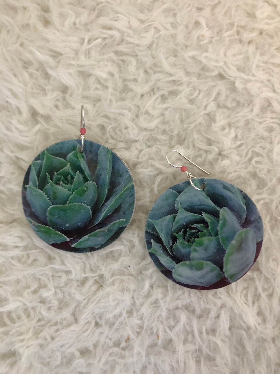 Desert flower earrings 