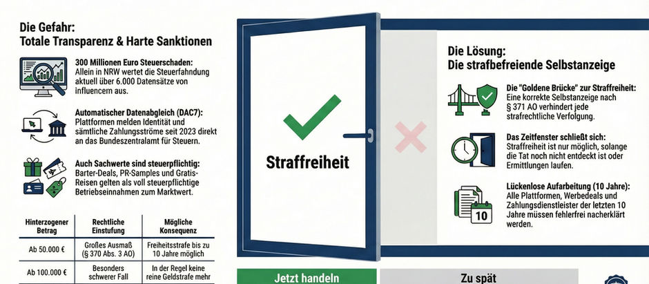 Die strafbefreiende Selbstanzeige (§ 371 AO) in der Plattformökonomie: Eine dogmatische Analyse der Sperrwirkung im Lichte von DAC7
