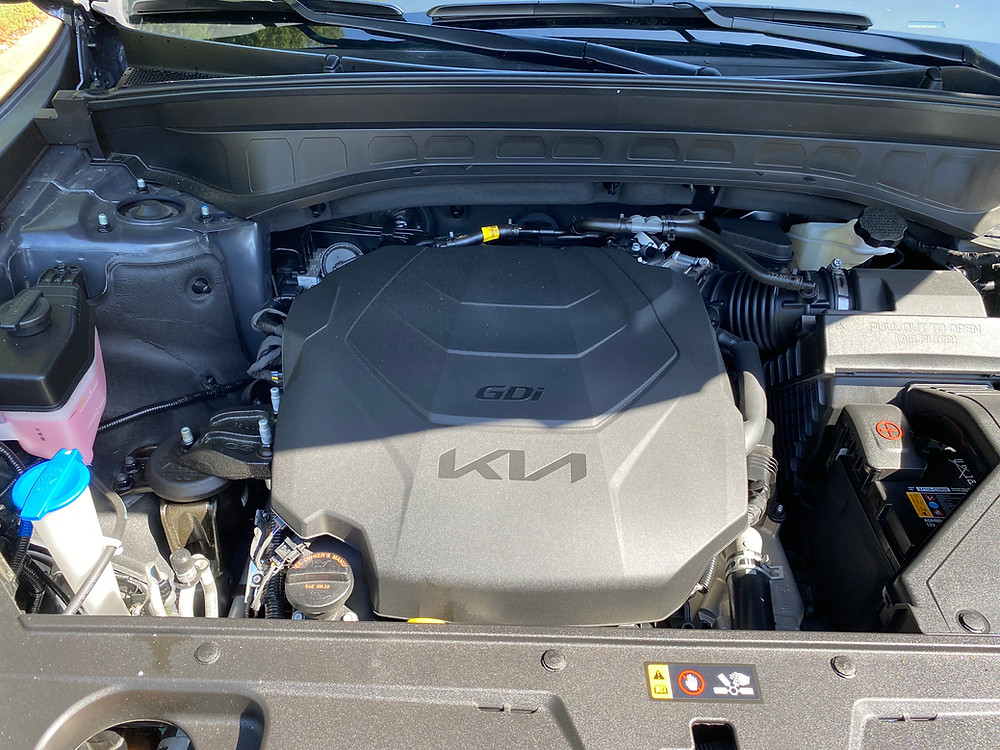 2022 Kia Telluride SX V6 AWD engine