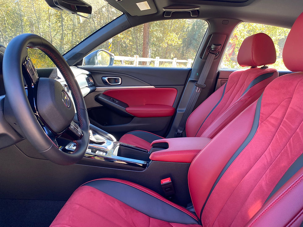 2023 Acura Integra A-Spec front seats