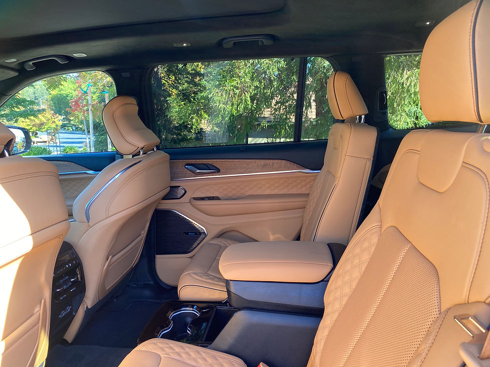 2021 Jeep Grand Cherokee L Summit Reserve 4X4 rear seats