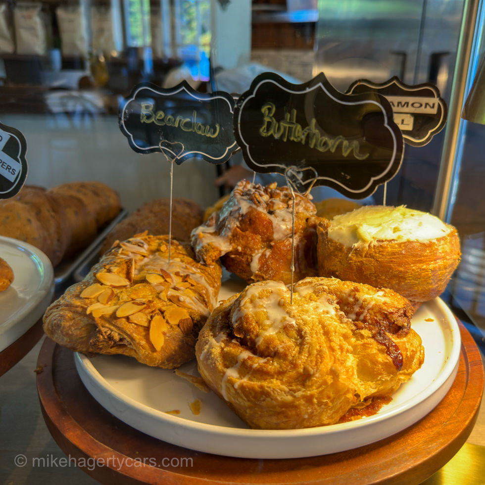 Baked goods at Gold Coast Coffee and Bakery, Duncans Mills, California