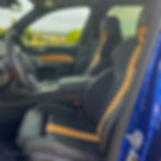 2025 BMW X5 M Competition front seats