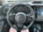2024 Subaru Ascent steering wheel and instrument display