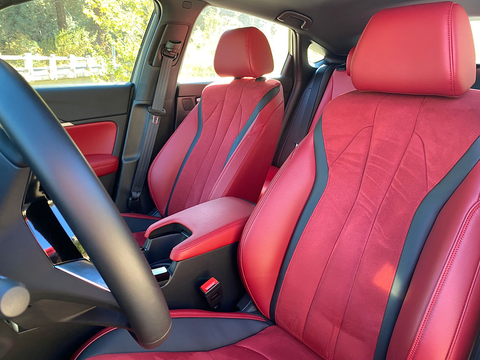 2023 Acura Integra A-Spec front seat detail