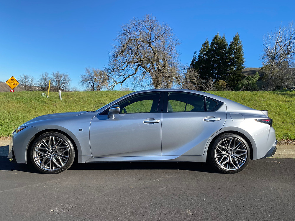2022 Lexus IS 500 F SPORT Performance side view