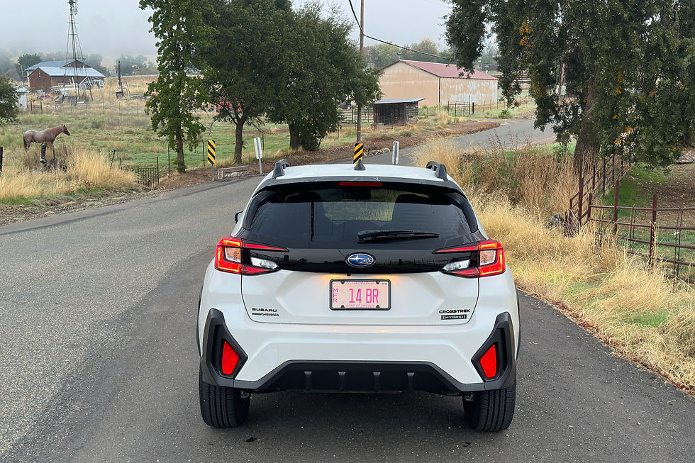 2026 Subaru Crosstrek Hybrid rear view