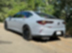 2024 Acura TLX Type S rear 3/4 view