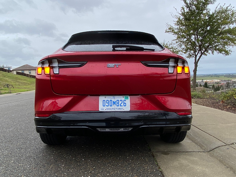 2021 Ford Mustang Mach-E GT Performance Edition rear view