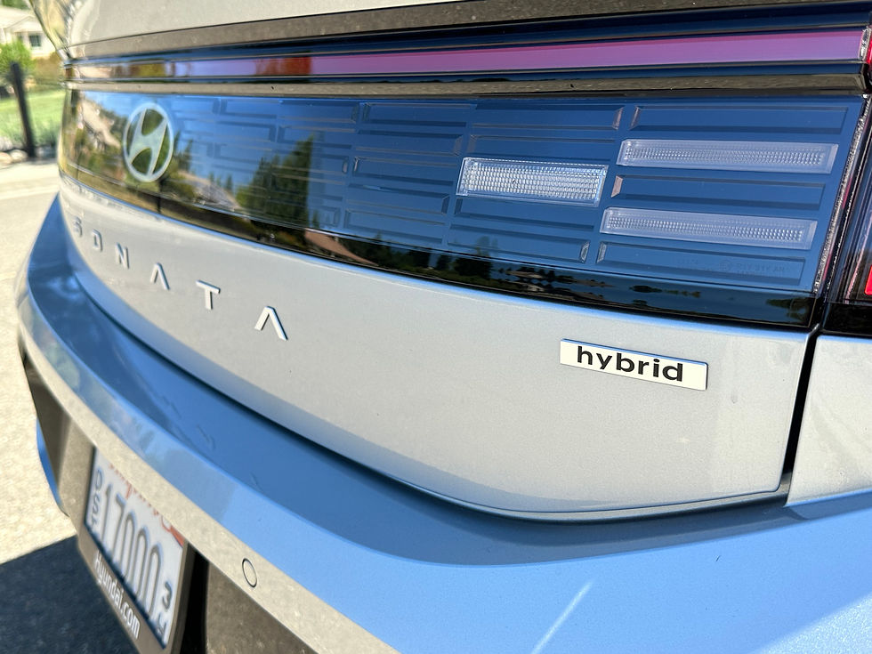2024 Hyundai Sonata Hybrid rear badging