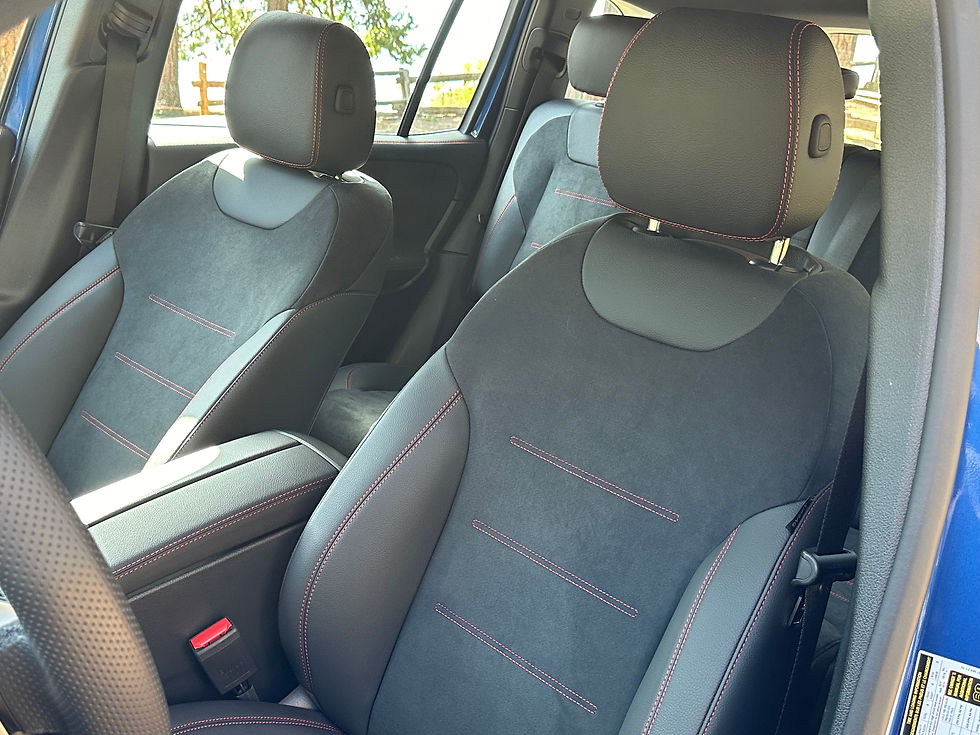 2024 Mercedes-AMG GLB 35 front seat detail