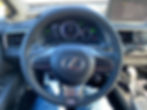 2022 Lexus RX 450h AWD F SPORT steering wheel and gauge cluster