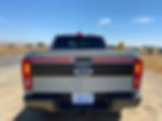 2021 Ford Ranger Tremor rear view