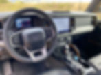 2021 Ford Bronco Badlands instrument panel