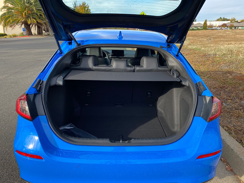 2022 Honda Civic Hatchback Sport Touring cargo area