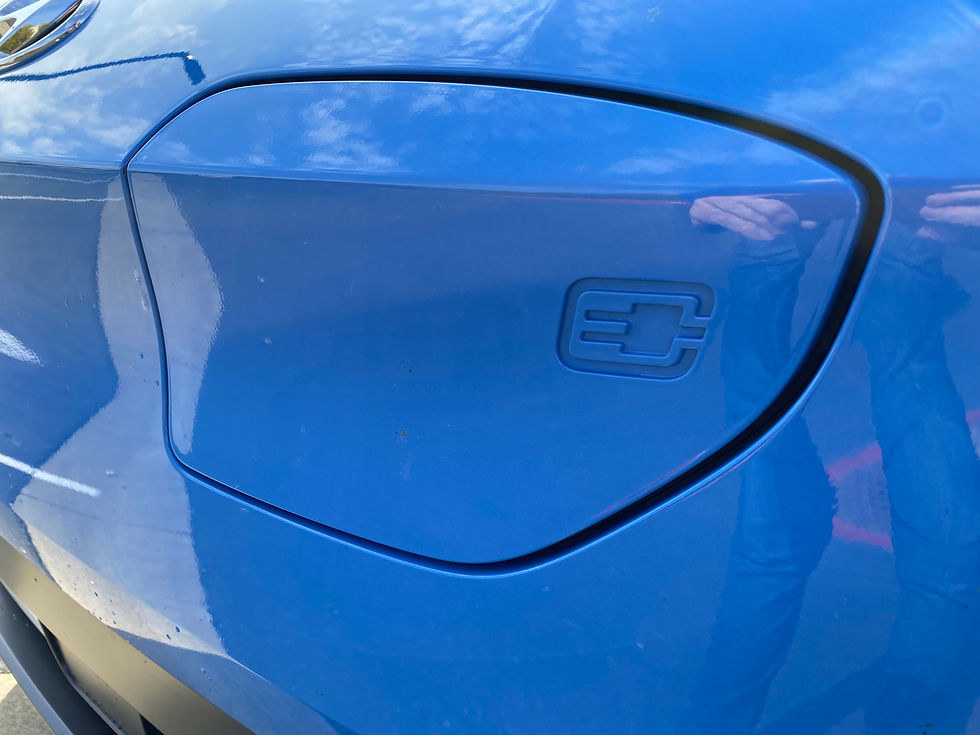2022 Hyundai Kona Electric charging port door