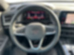 2024 Volkswagen Atlas Cross Sport steering wheel and instrument display