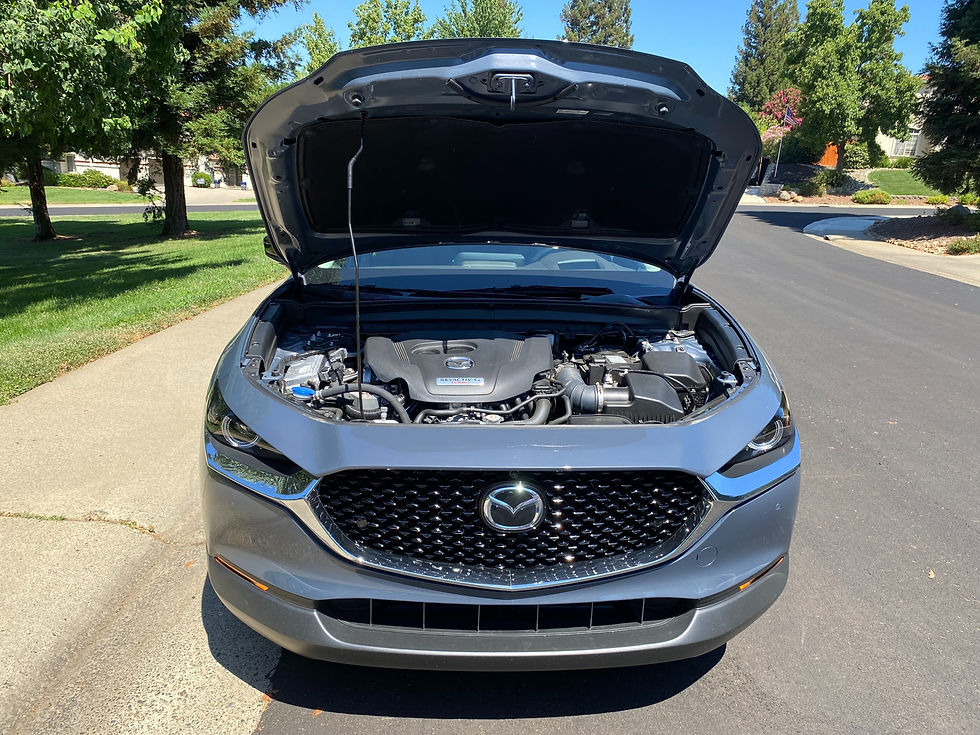 2021 Mazda CX-30 2.5 Turbo AWD hood up