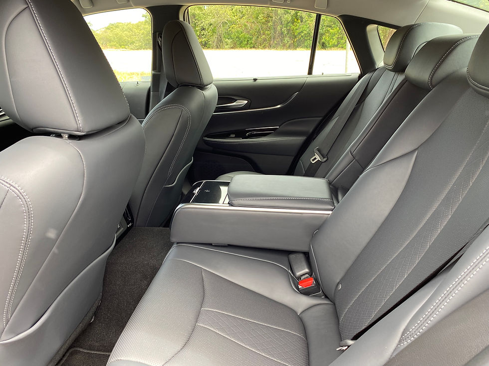 2021 Toyota Mirai rear seat