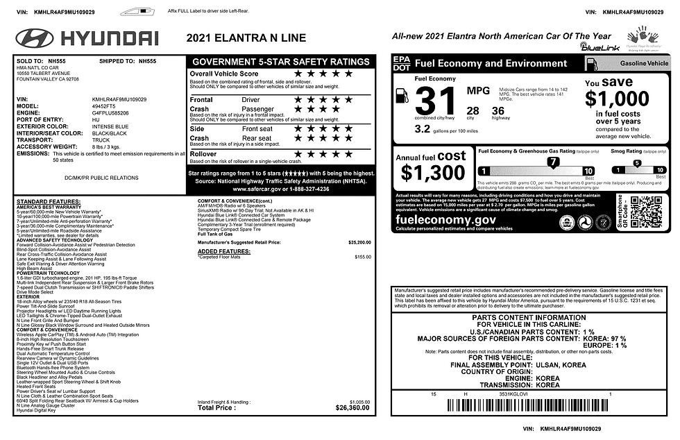 Click on the image to go to the Elantra N-Line page on the Hyundai website.