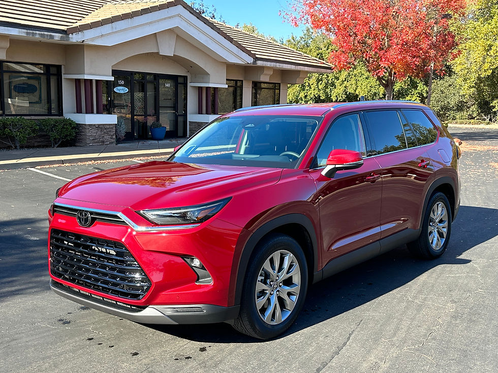 2024 Toyota Grand Highlander front 3/4 view
