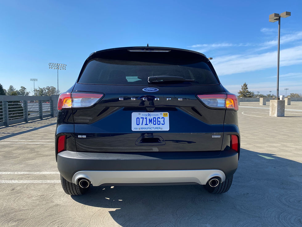 2021 Ford Escape SE PHEV rear view