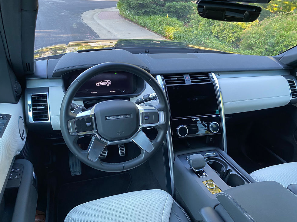 2021 Land Rover Discovery R Dynamic S instrument panel