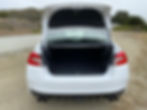 2020 Subaru WRX Series.White trunk open