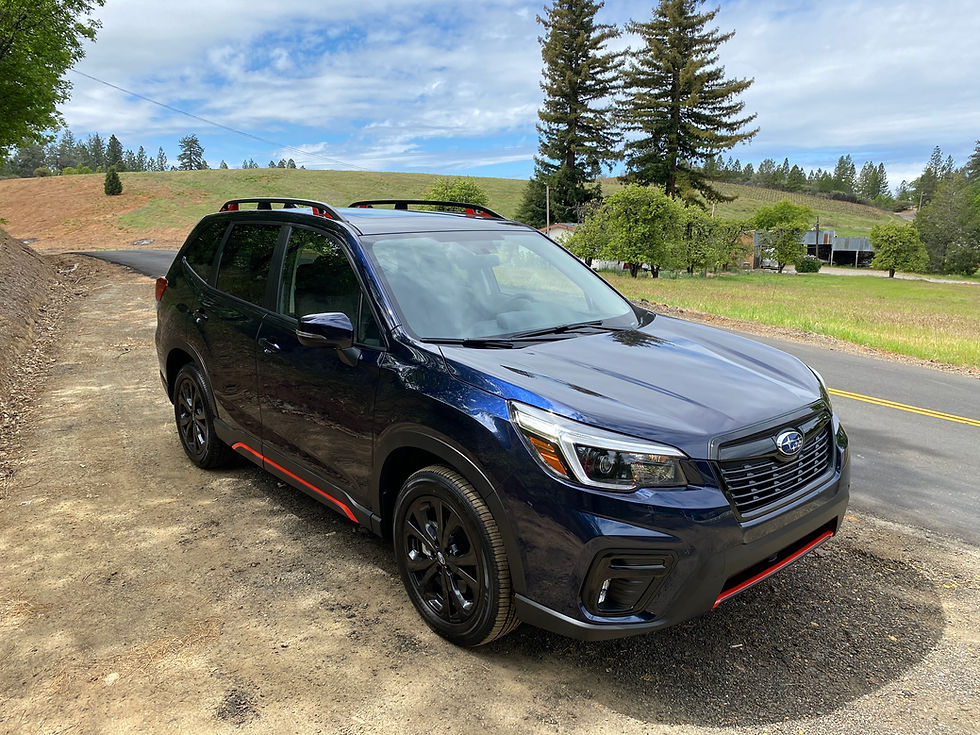 2021 Subaru Forester Sport front 3/4 view