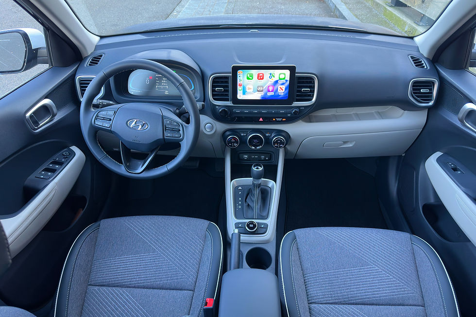 2026 Hyundai Venue instrument panel