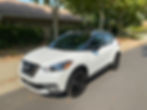 2020 Nissan Kicks SR front 3/4 view