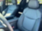 2023 Toyota Sienna front seat detail