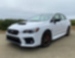 2020 Subaru WRX Series.White front 3/4 view