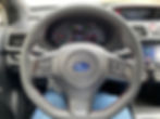 2020 Subaru WRX Series.White steering wheel and gauge cluster