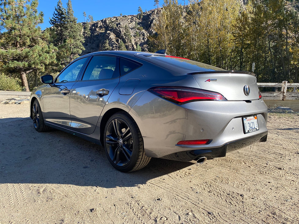 2023 Acura Integra A-Spec rear 3/4 view