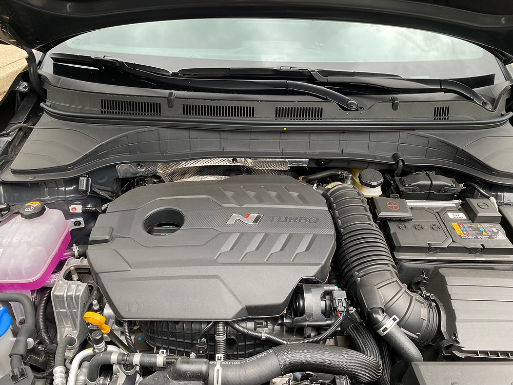2022 Hyundai Kona N engine