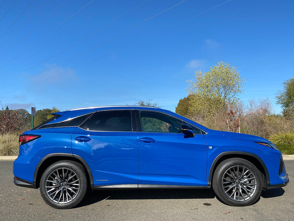2022 Lexus RX 450h AWD F SPORT side view