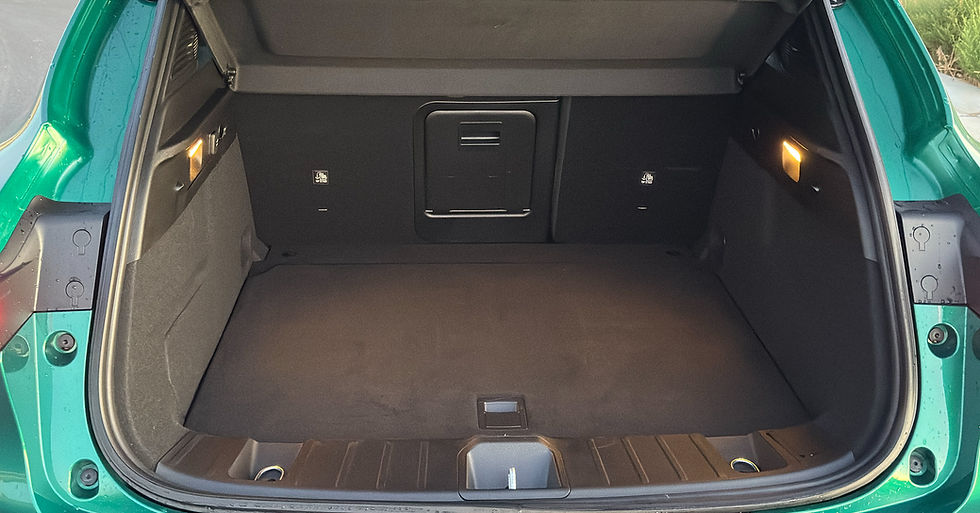 2025 Alfa Romeo Tonale rear cargo area