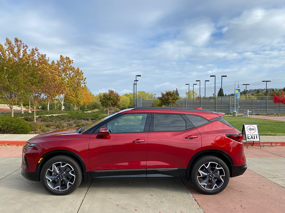 2021 Chevrolet Blazer RS AWD side view