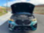 2024 BMW X5 M Competition hood up