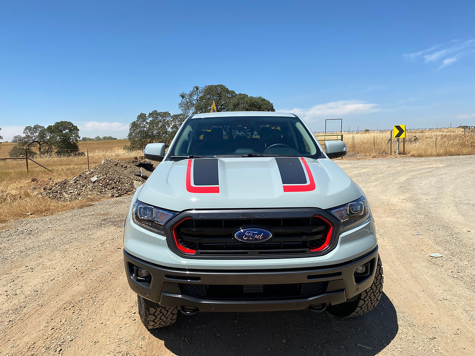 2021 Ford Ranger Tremor front view